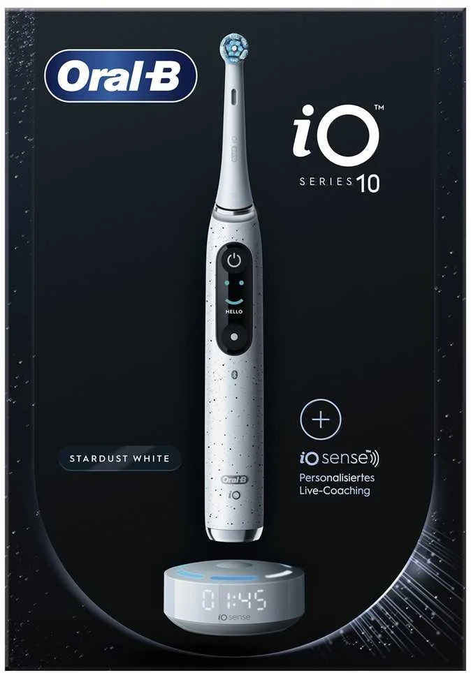 Dantų šepetėlis Braun Šepetėlis oral-b io series 10 stardust baltas