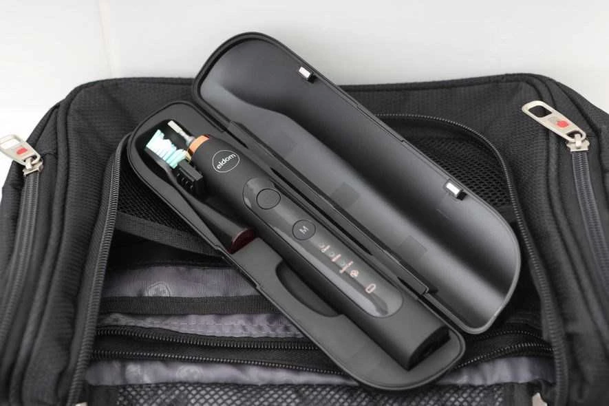 Dantų šepetėlis Šepetėlis Eldom Sonic SD210C Juoda