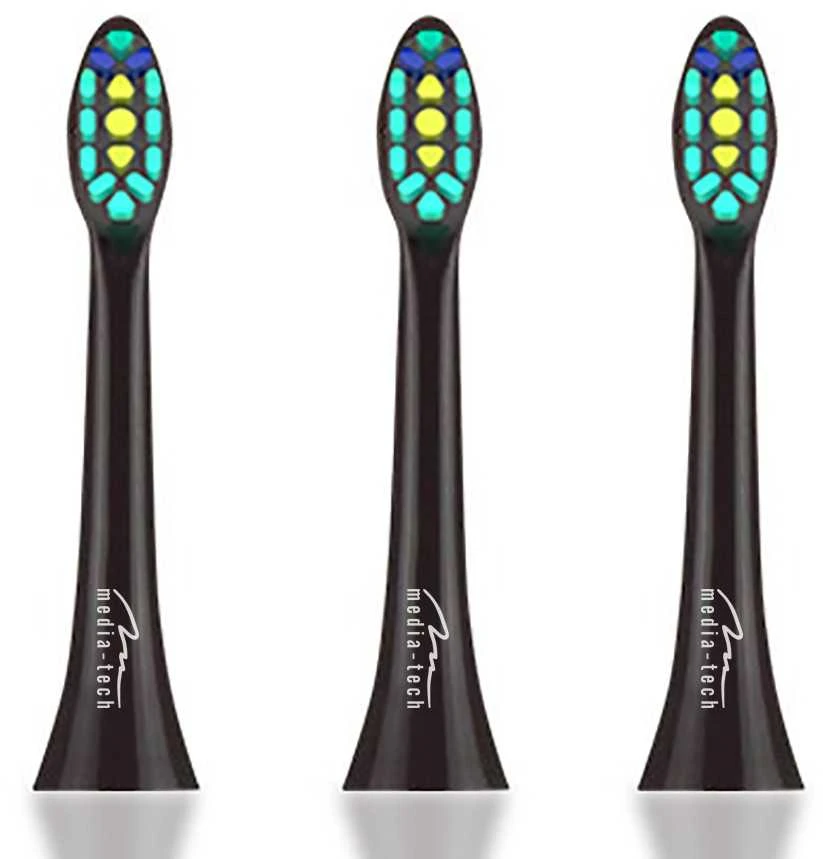Elektrinis dantų šepetėlis su Sonic WaveClean technologija Media-Tech MT6510, su kelioninė dėtuve ir 2 antgaliais