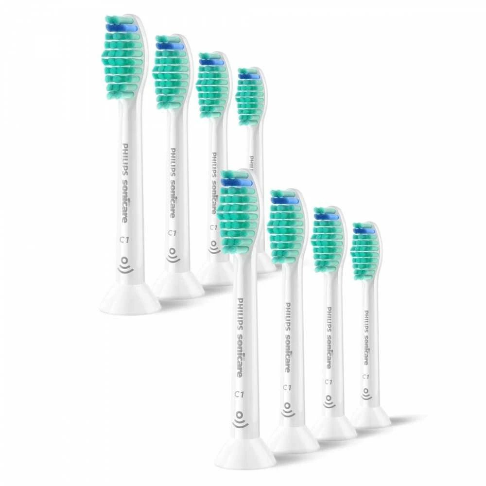 Philips Sonicare ProResults 8 dalių šepetėlių galvučių pakuotė, baltos, HX6018/87