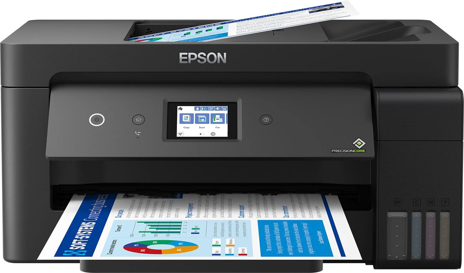 Epson | EcoTank | L14150 | Inkjet | Spalvotas | Daugiafunkcinis Spausdintuvas | A3+ | Wi-Fi | Juodas