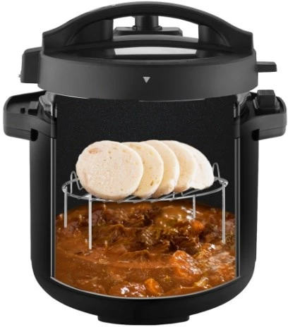 Concept Cookery CK8000 Daugiafunkcinis puodas with Air Fryer function 1500 W Juodas
