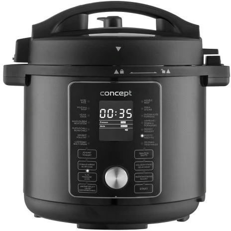 Concept Cookery CK8000 Daugiafunkcinis puodas with Air Fryer function 1500 W Juodas