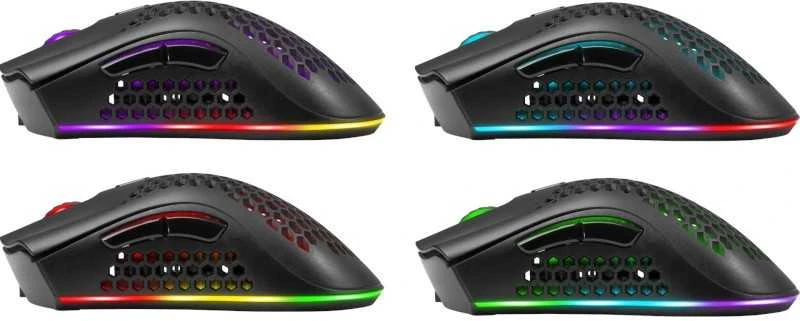 Defender „Warlock GM-709L“ optinė RF RGB belaidė žaidimų pelė 2400 DPI 8P