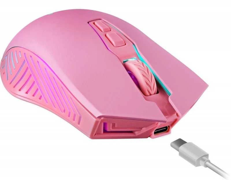 Defender Pandora RF belaidė pelė pink 3200 dpi 7P