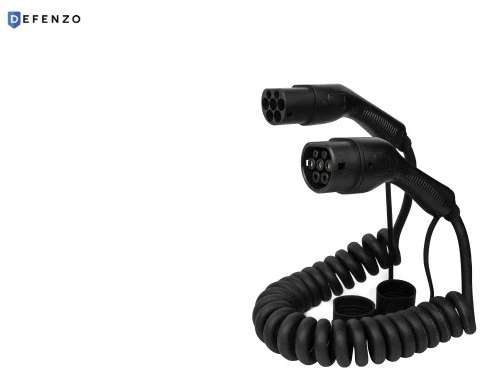 „Defenzo Spiro AC22“ 10 m automobilio įkrovimo laidas