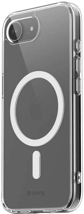 Dėklas Crong Clear mag cover - etui iphone 17e / 16e magsafe przezroczystye