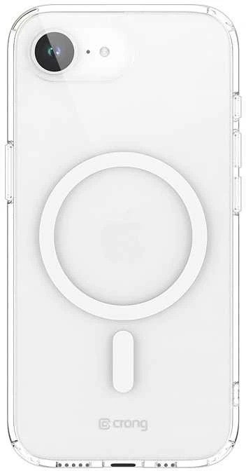 Dėklas Crong Clear mag cover - etui iphone 17e / 16e magsafe przezroczystye