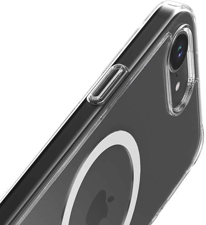 Dėklas Crong Clear mag cover - etui iphone 17e / 16e magsafe przezroczystye