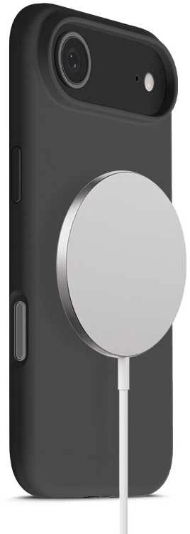 Crong Color Cover Magnetic - dėklas MagSafe Apple iPhone Air juodas