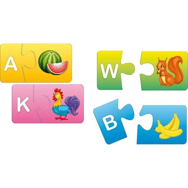 Dėlionė ADAMIGO Alphabet galvosūkis 03037