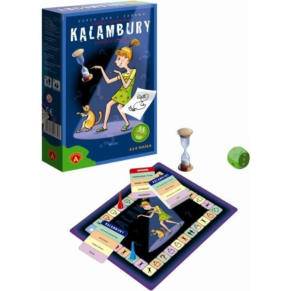 Alexander ALEKSANDRAS kalambūrai mini vakarėlio žaidimas