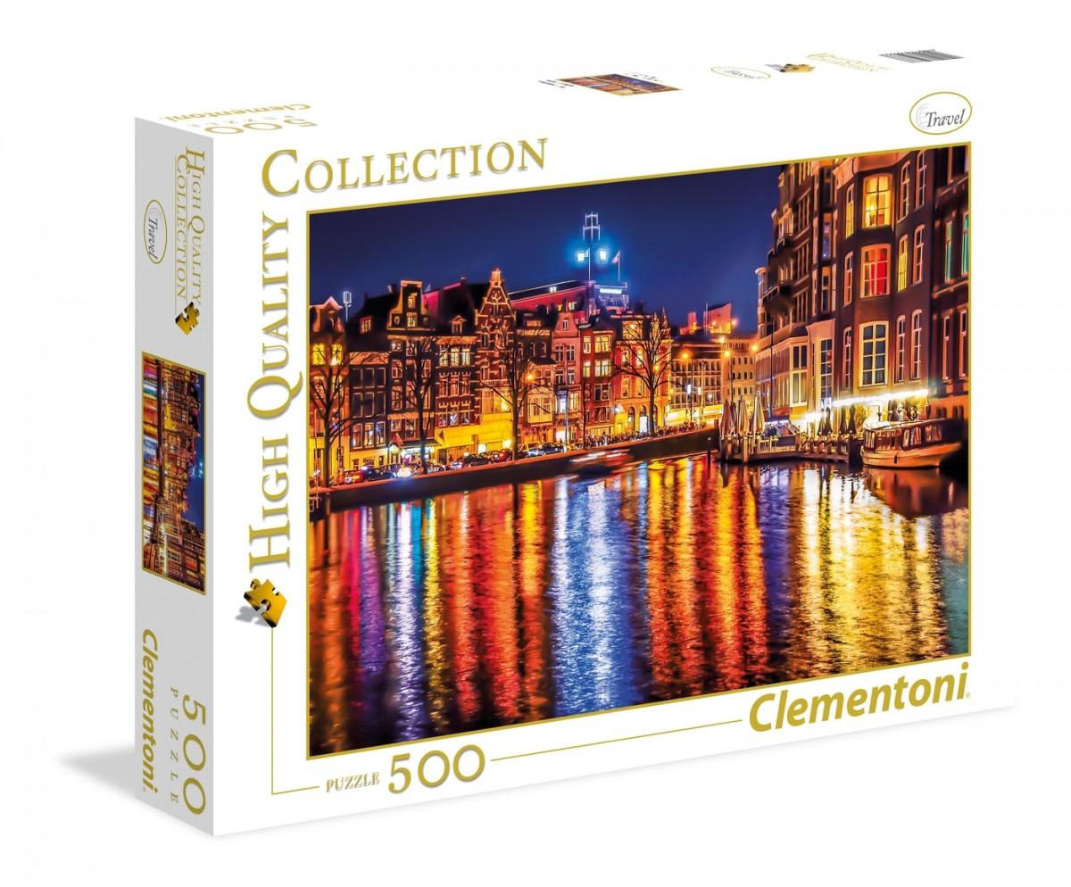 Clementoni Dėlionė 500 vnt. - Amsterdamas
