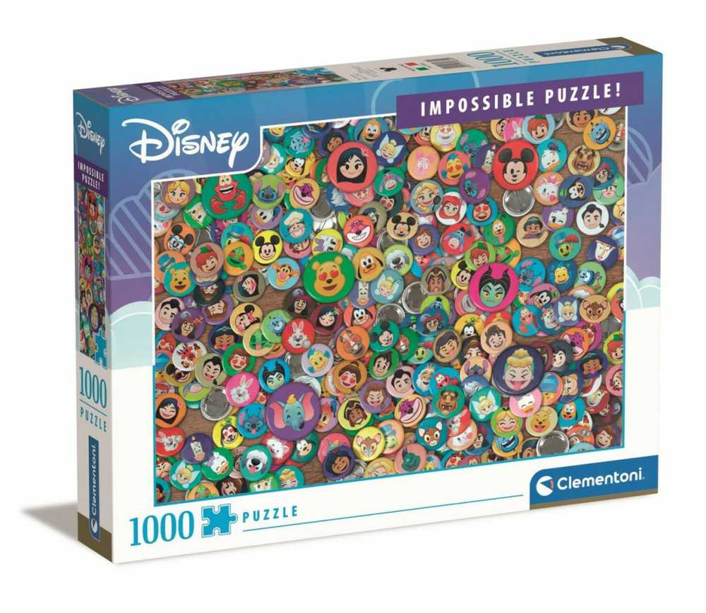 Clementoni Dėlionė 1000 vnt. - Disney klasika aprašymas - Prekės nuotrauka