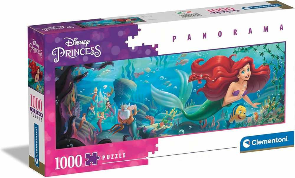 Clementoni Dėlionė 1000 vnt. - Disney mažoji undinėlė