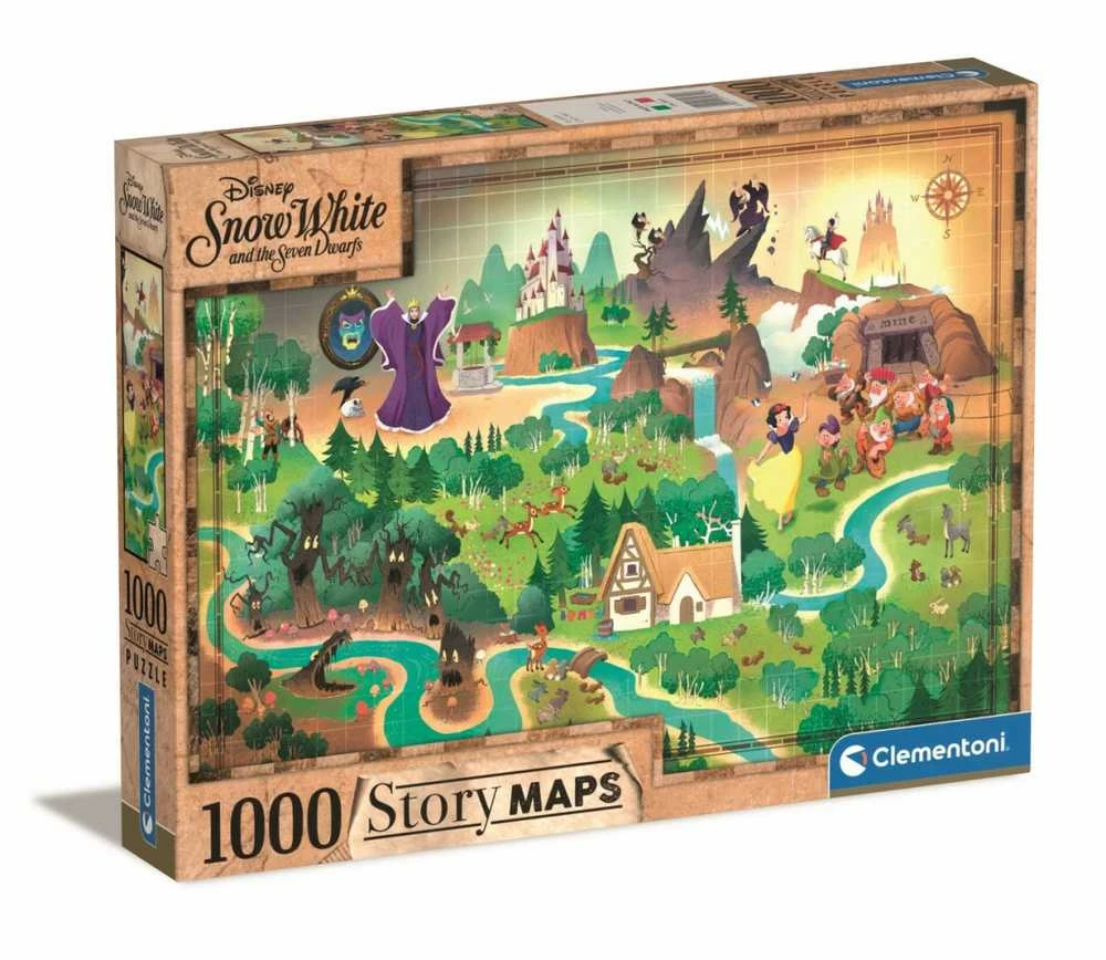 Clementoni Dėlionė 1000 vnt. - Disney Snieguolė