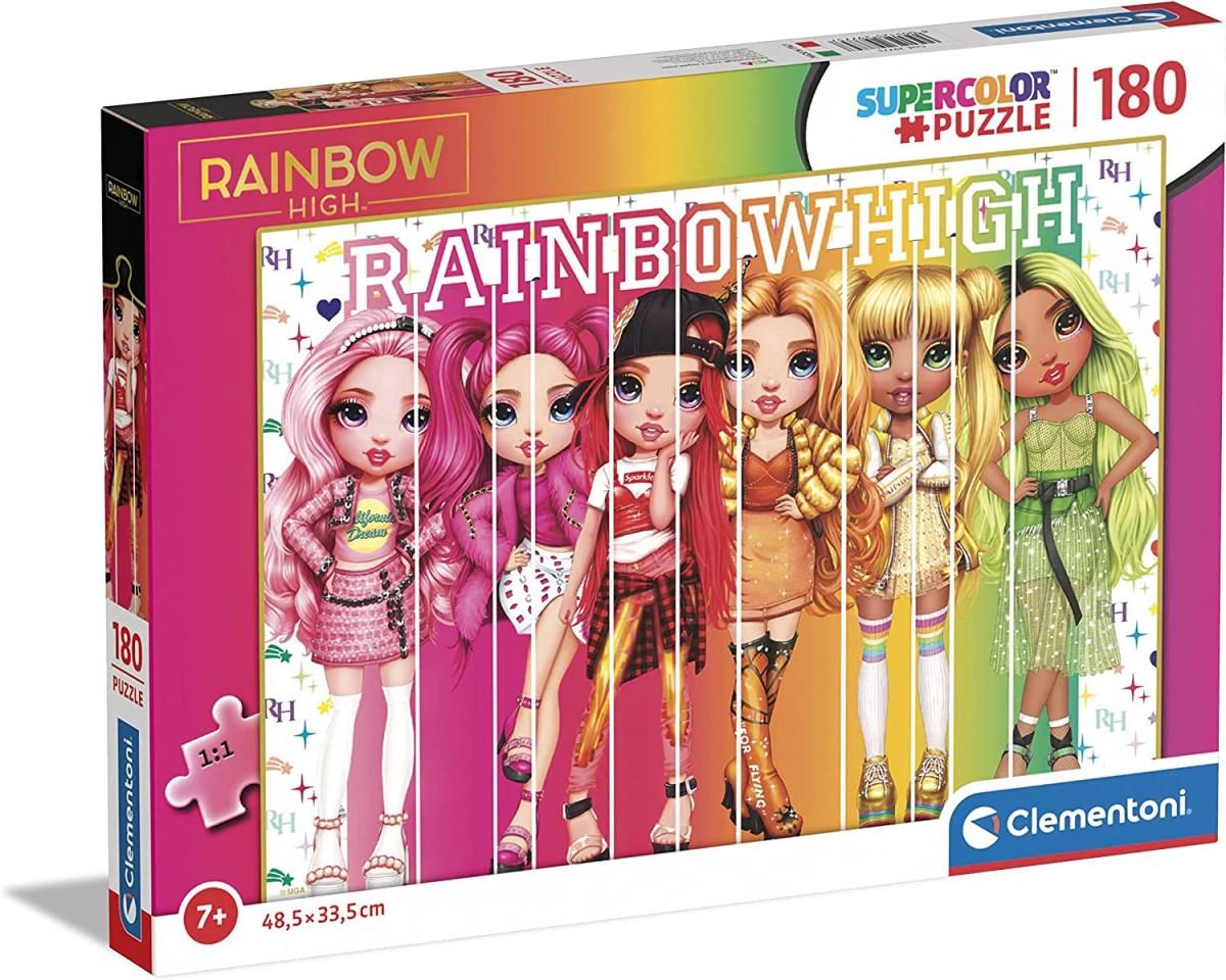 Clementoni Dėlionė 180 vnt. - Rainbow High