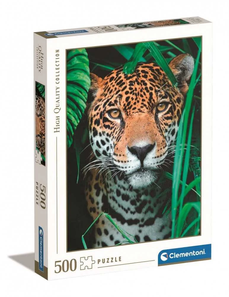 Clementoni Dėlionė 500 vnt. - Jaguaras džiunglėse