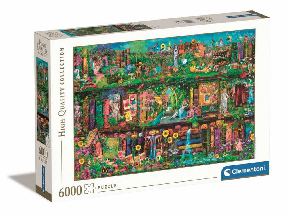 Dėlionė Clementoni Puzzle 6000 dalys garden shelf