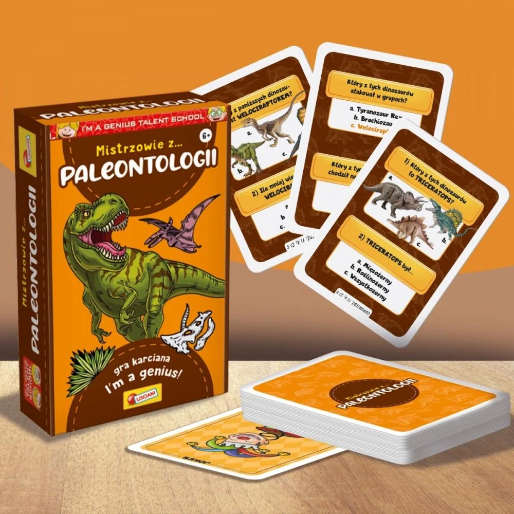 Dante *****Lisciani I_m a genius Mistrz Paleontol 92468