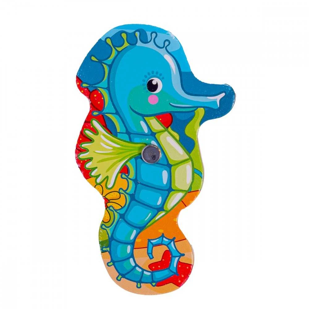 Dėlionė SMILY PLAY SPW83609 Medinis žaislas Žuvis