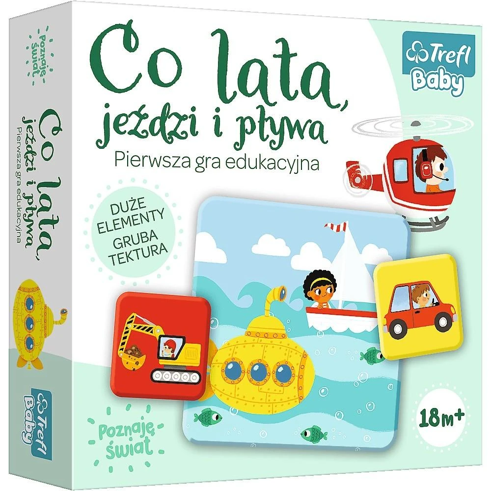 TREFL 02060 žaidimas kiekvieną vasarą, pasivažinėjimai apie plūdes / Trefl Baby*