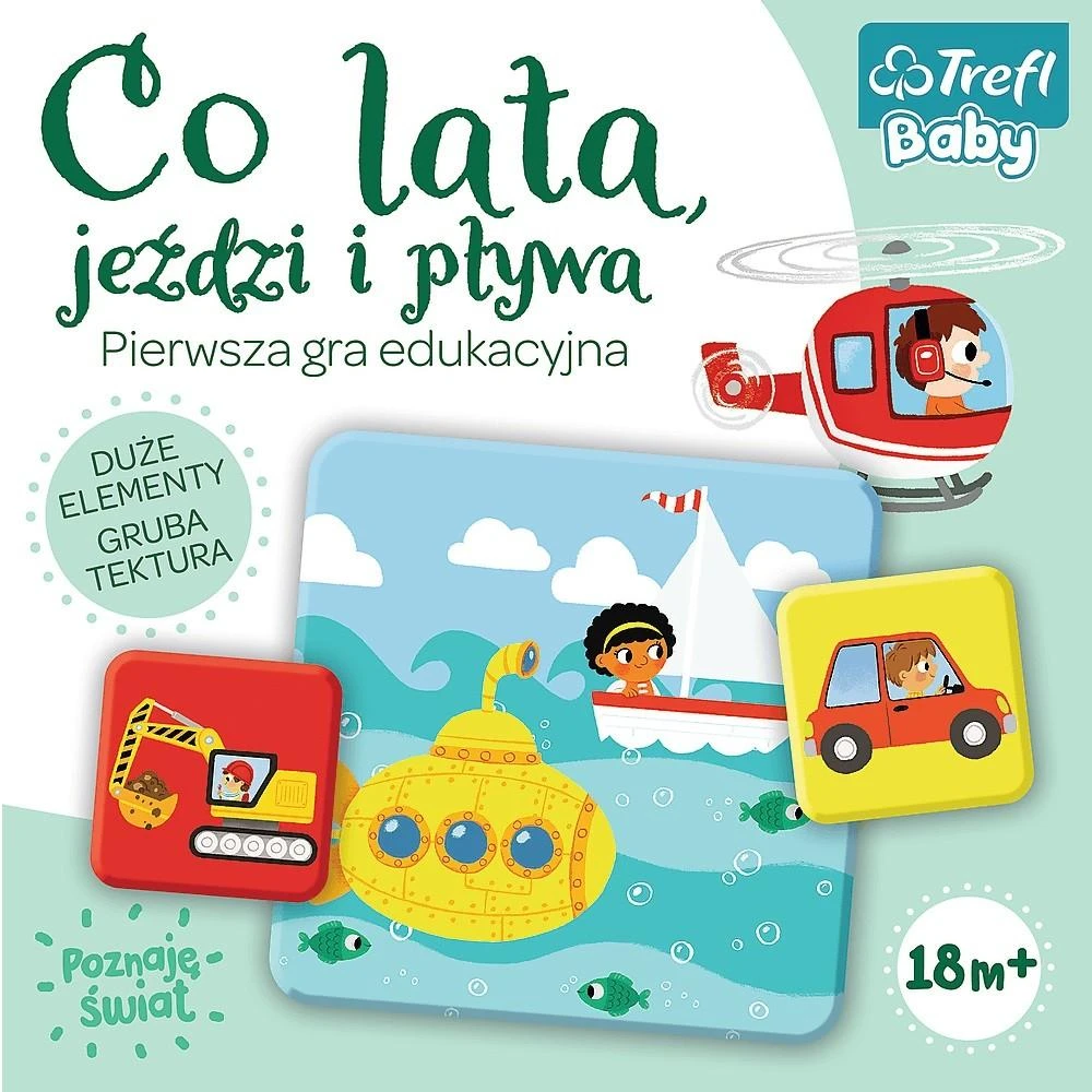 TREFL 02060 žaidimas kiekvieną vasarą, pasivažinėjimai apie plūdes / Trefl Baby*