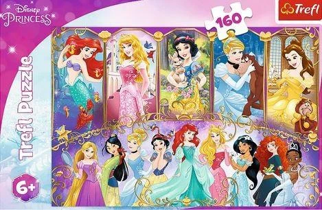 Trefl Dėlionė 160 vnt. - Princesės