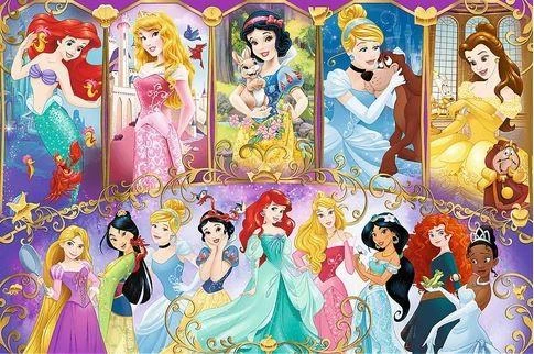 Trefl Dėlionė 160 vnt. - Princesės