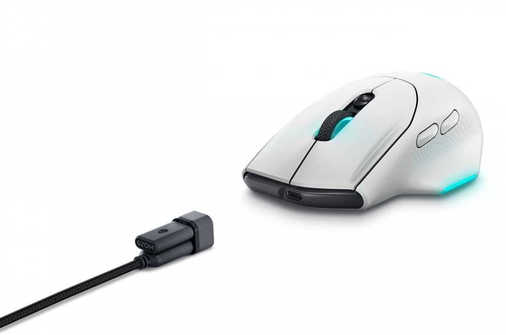 Dell Bevielė pelė alienware aw620m lunar light