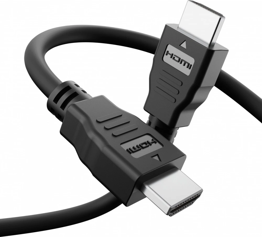 Dell HDMI kabelio jungtys iš arti
