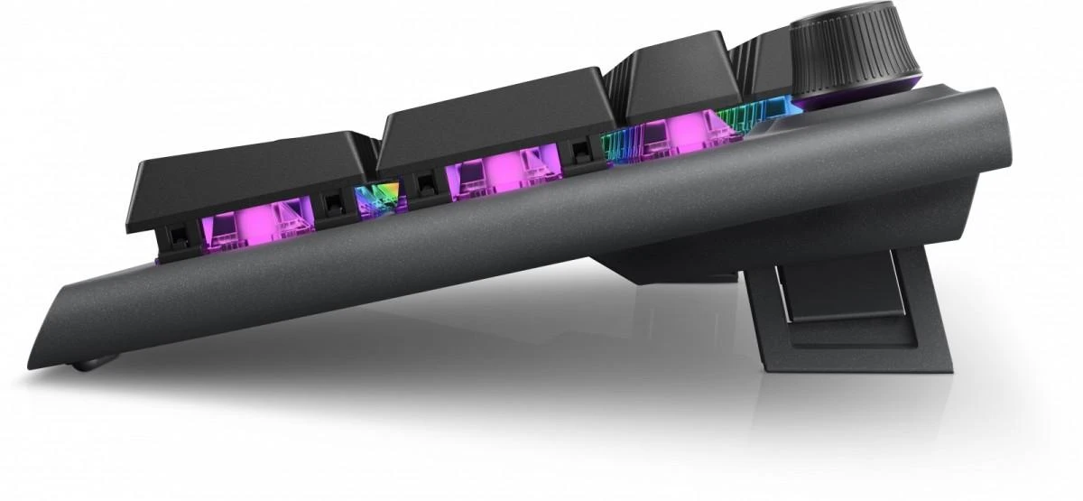 Klaviatūra žaidimams Dell Alienware AW920K Cherry MX Raudona belaidė mechaninė su pašvietimu juoda