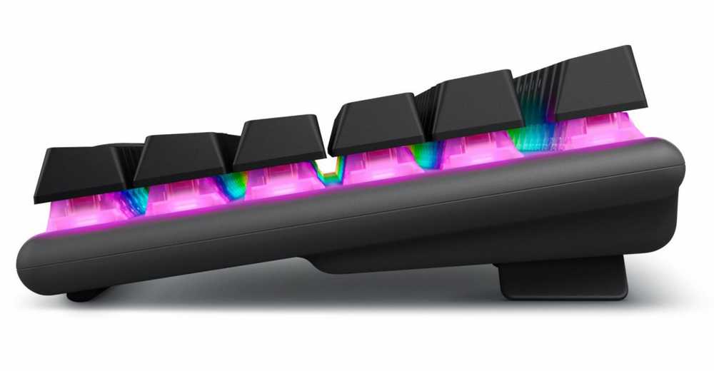 Dell Belaidė klaviatūra alienware pro us qwerty dark