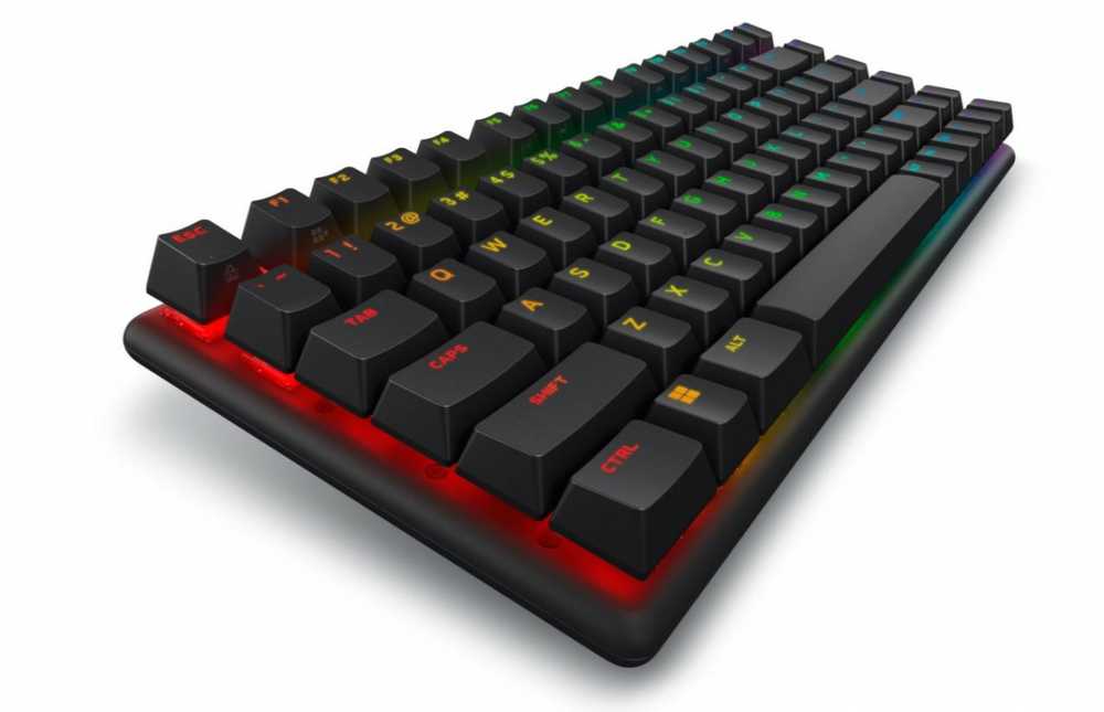 Dell Belaidė klaviatūra alienware pro us qwerty dark