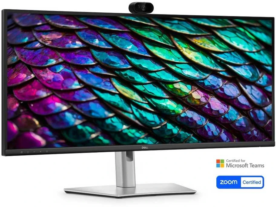 Monitorius Dell Pro P 34 USB-C Hub Conferencing P3426WEB (210-BVHQ)