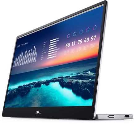 „Dell Monitorius“ nešiojamasis p1424h 14,0 colio 16:9/1920x1080/2xUSB-C