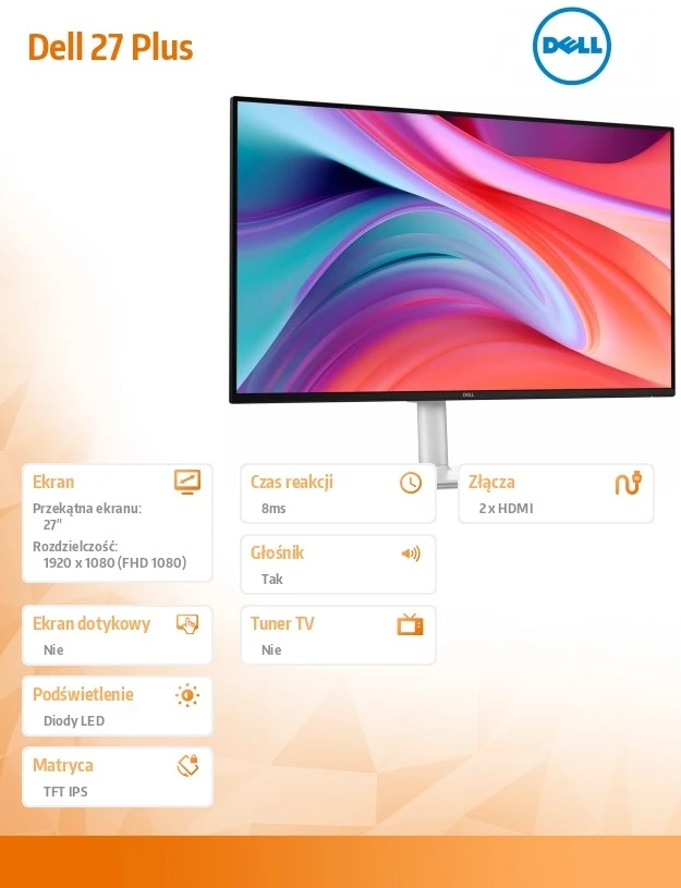 Dell 27 Plus Monitorius – S2725HSM
