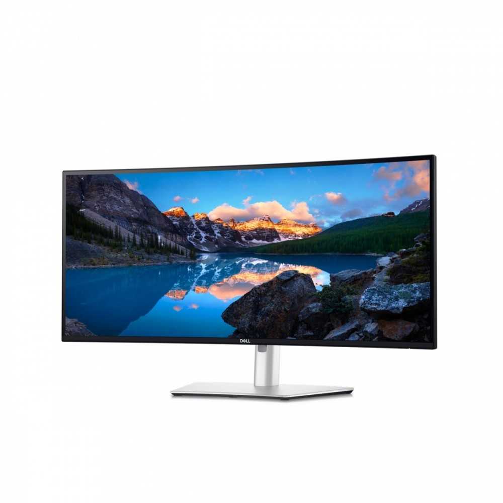 Dell Monitorius u3425we 34.14 cala ips juodas/curved/120hz/wqhd/3440x1440/21:9/hdmi/dp/thunderbolt/usb-c/usb/rj-45/speakers/3y aes&ppg