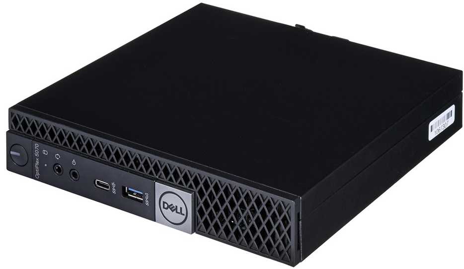 Monitorius Dell optiplex 5070 micro i3-8100t 16gb 256gb SSD micro sff win11pro naudotas (Atnaujinta)