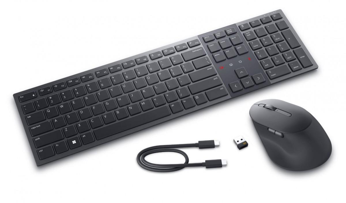 Dell bendradarbiavimo klaviatūra ir pelė - KM900 - US International (QWERTY)