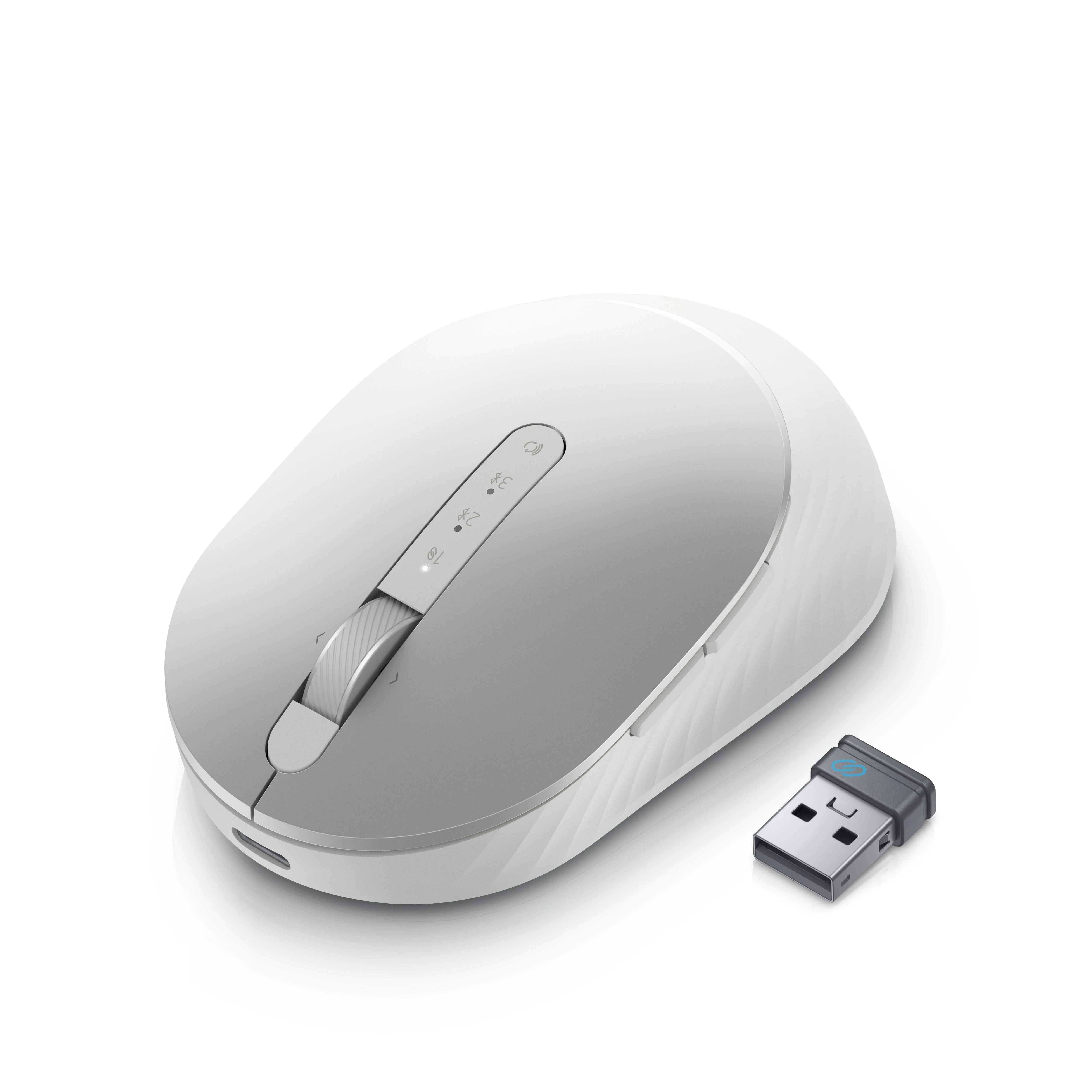 Dell MS7421W Premier Rechargeable - belaidė pelė, platinum sidabrinės spalvos (Ekspozicinė prekė)