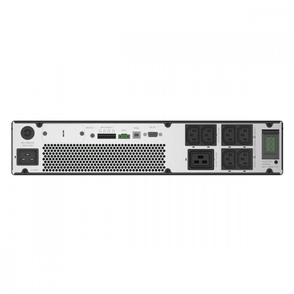 Delta Electronics „Amplon RT Pro“ serijos nepertraukiamo maitinimo šaltinis (UPS) vienam fazei, 230 Vac UPS302R2RT1B035 RT-3K Pro 3000VA/3000W