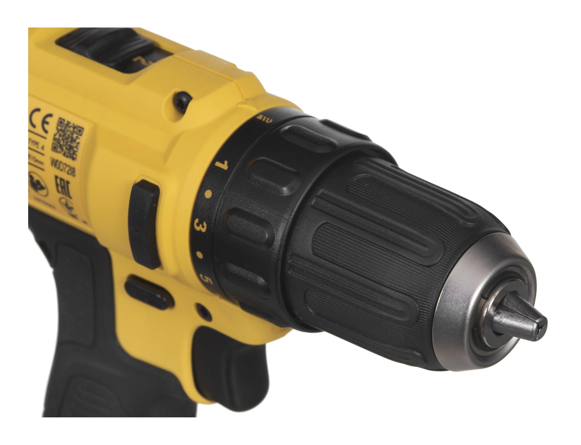 Dewalt Akumuliatorinis suktuvas-gręžtuvas su akumuliatoriumi, 12 V, 2 Ah | DCD710D2-QW