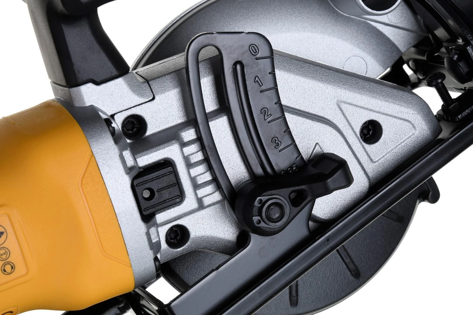 DEWALT diskinis pjūklas DCS571N 115 mm 18V be akumuliatoriaus ir kroviklio