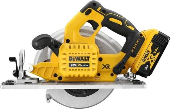 DeWALT diskinis pjūklas DCS572NT, 18V, 184mm, TSTAK, be akumuliatoriaus ir kroviklio