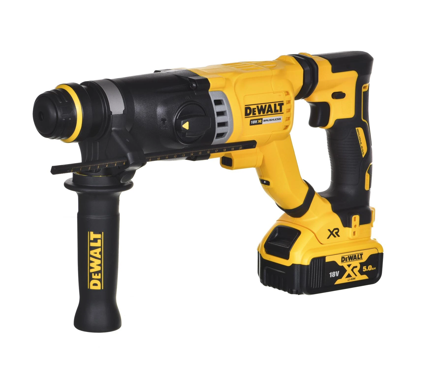 DeWalt perforatorius DCH263P1-QW; 3 J; SDS-plus; 18 V; 1x5,0 metų.