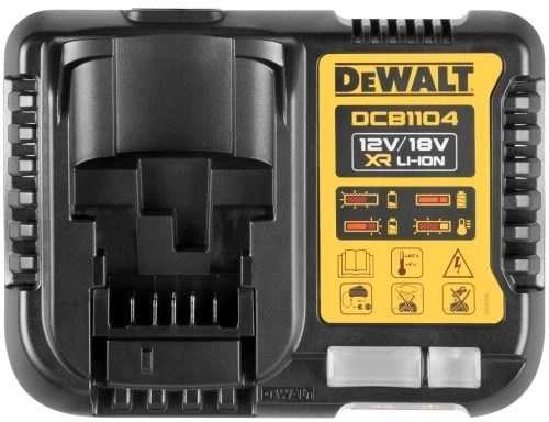 Dewalt kroviklis dcb1104 +2x5,0ah dcb1104p2