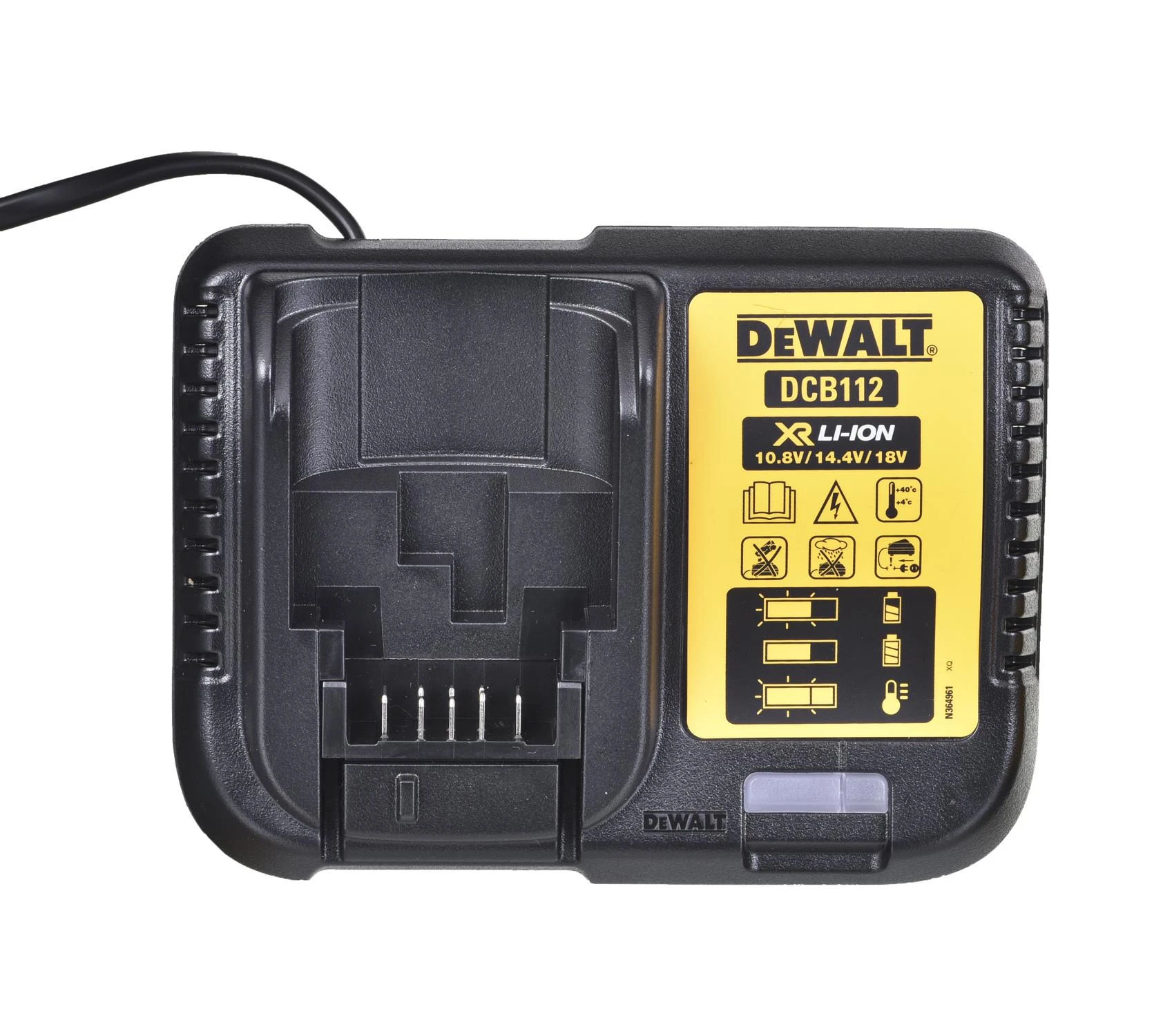 Dewalt smūginis suktuvas DCF809D2T 18V 190Nm 2x2.0Ah