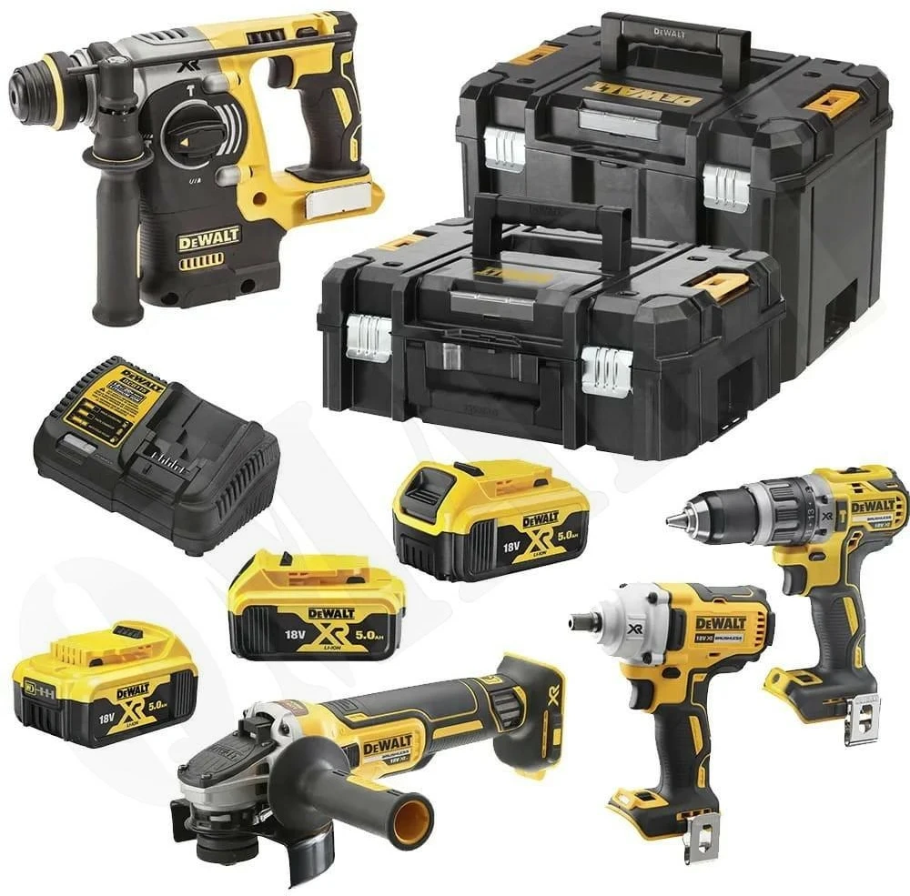 DEWALT DCK428P3T 18 V kombinuotas elektrinių įrankių rinkinys