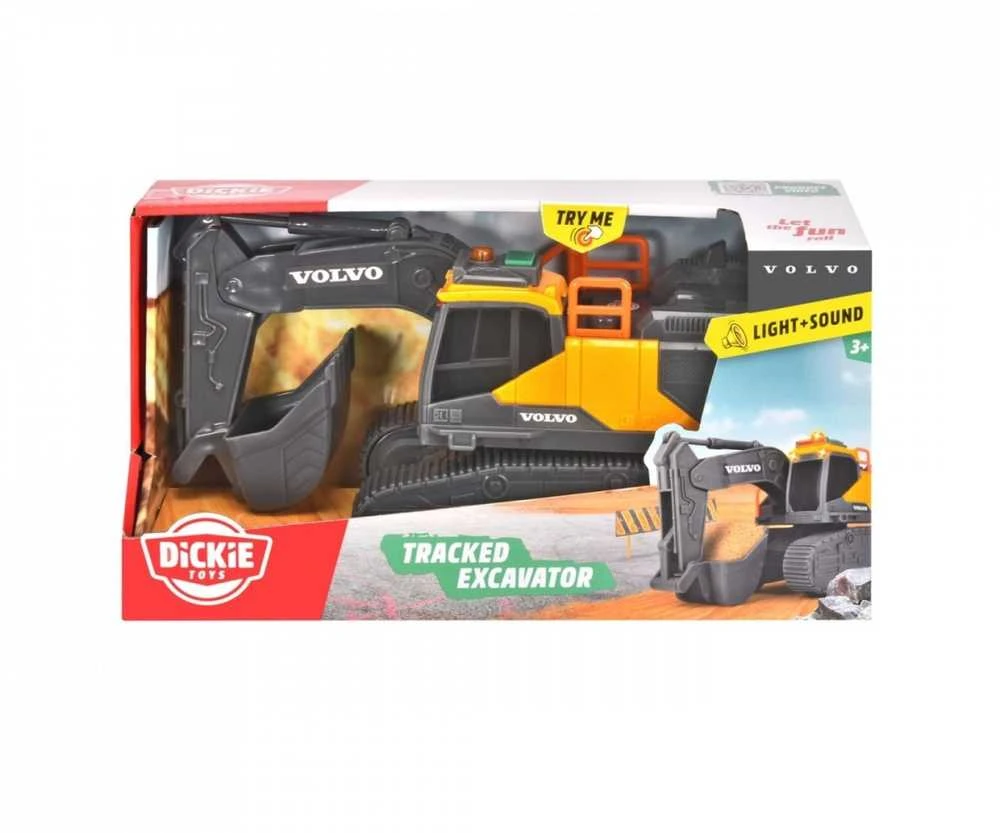 Dickie Toys - Volvo vikšrinis ekskavatorius (203723008)